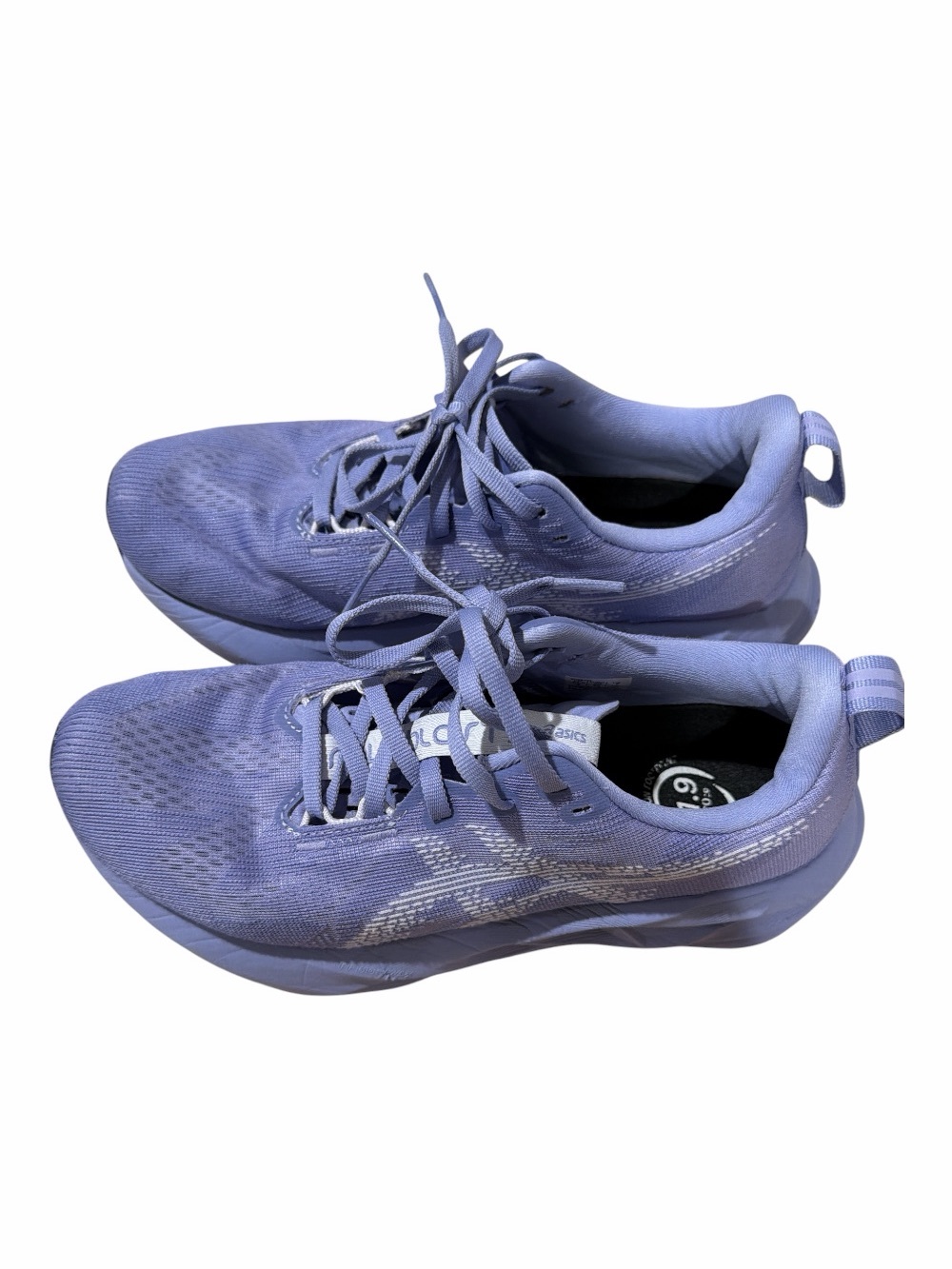 ASICS NovaBlast Women's Lavender/Purple Lightweight Training Sneakers • Size 7
